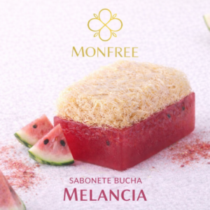 Bucha Sabonete Vegano Esfoliante melancia – Corporal – Vegano - 120g